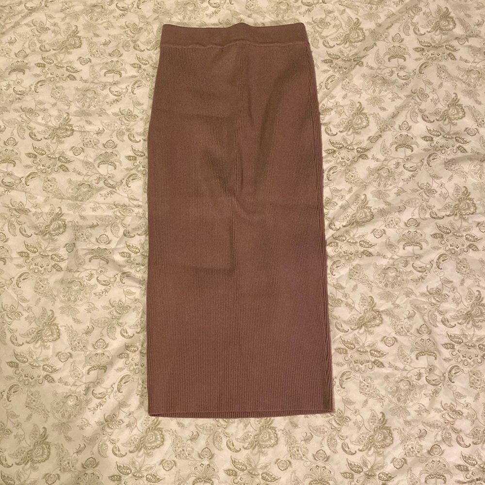 Fashion Nova, ribbed skirt, very tight, very high waisted, size small